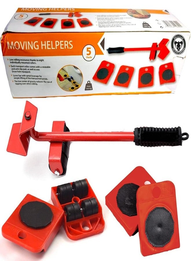 NIRVIK Furniture Lifter & Mover Tool Set | Complete Home Furniture Moving Kit with Lifting Tool, Furniture Pads, and Rollers, Ideal for Household Appliances, Sofas, Cabinets, and Heavy Furniture - Image 1